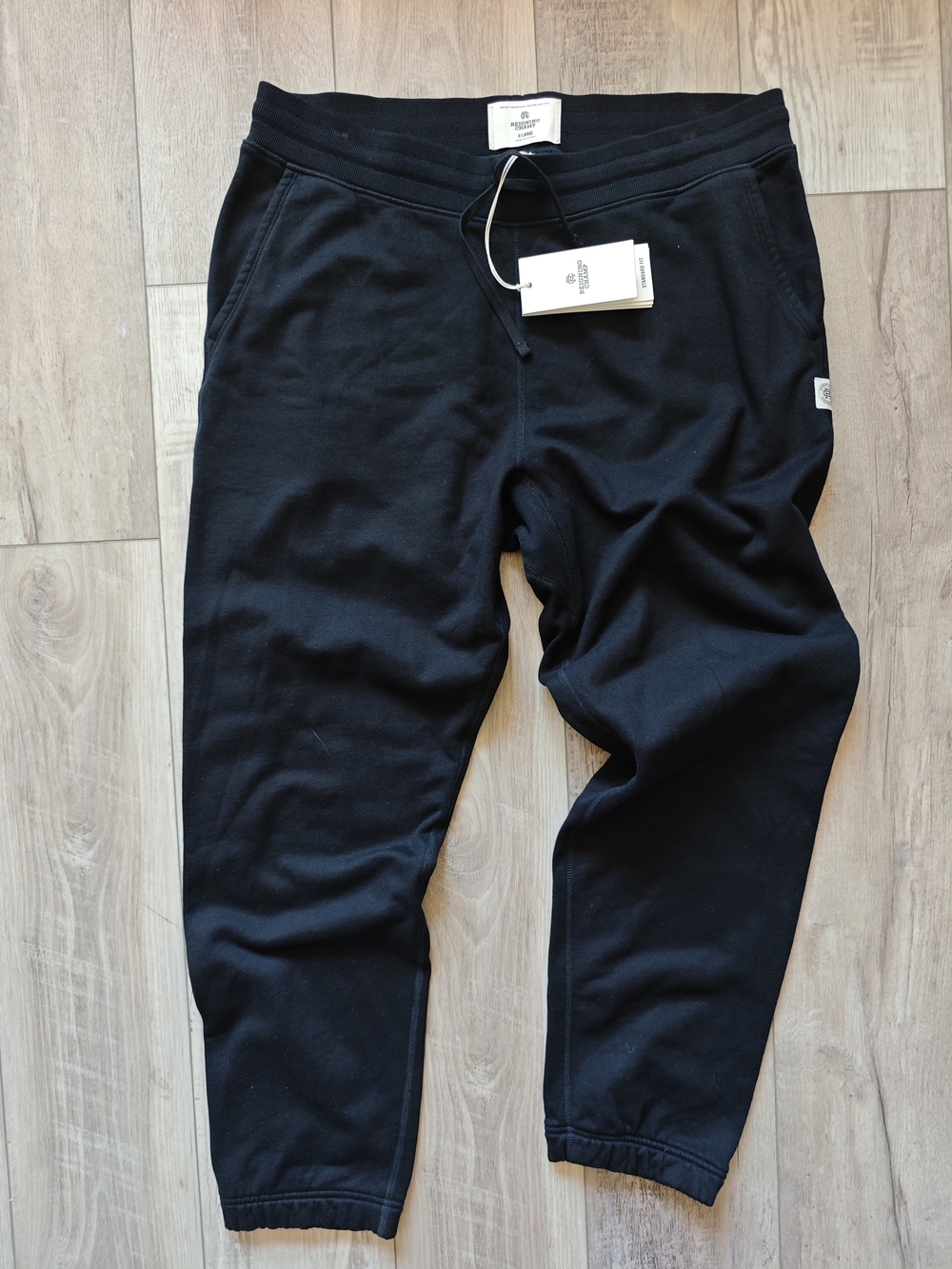 NWT Reigning Champ Midweight Terry Sweatpants Black XL - Standard Fit